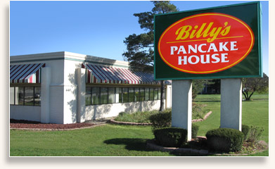 Billy's Pancake House Restaurant on Northwest Highway in Palatine