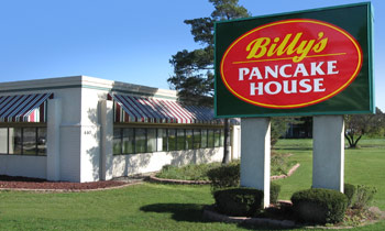 Billy's Pancake House Restaurant on Northwest Highway in Palatine